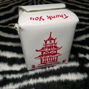 Chinese Takeout Box Crossbody Bag